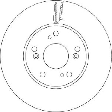 TRW | Bremsscheibe | DF6527