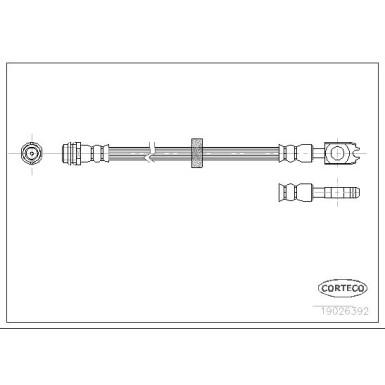 Corteco | Bremsschlauch | 19026392