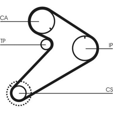 ContiTech | Zahnriemen | CT921