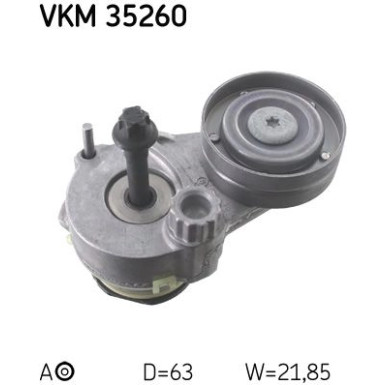 SKF | Spannrolle, Keilrippenriemen | VKM 35260