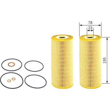 BOSCH 1 457 429 732 Ölfilter