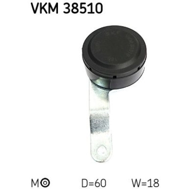 SKF | Spannrolle, Keilrippenriemen | VKM 38510