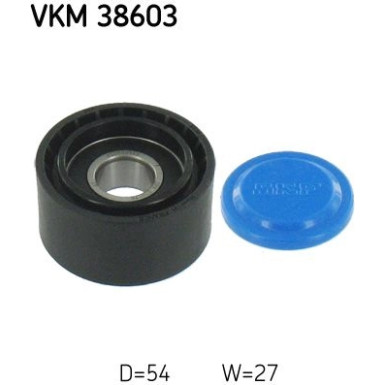 SKF | Umlenk-/Führungsrolle, Keilrippenriemen | VKM 38603