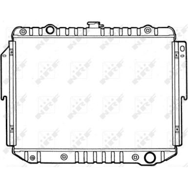 NRF | Kühler, Motorkühlung | 50349