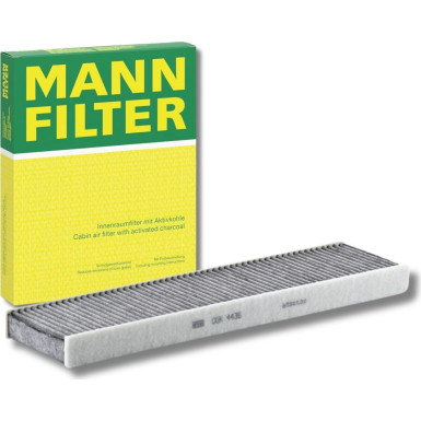 MANN-FILTER CUK 4436 Innenraumfilter, Aktivkohlefilter