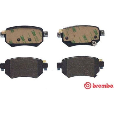 Brembo | Bremsbelagsatz, Scheibenbremse | P 49 059