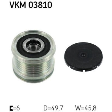 SKF | Generatorfreilauf | VKM 03810