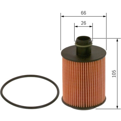 BOSCH F 026 407 096 Ölfilter