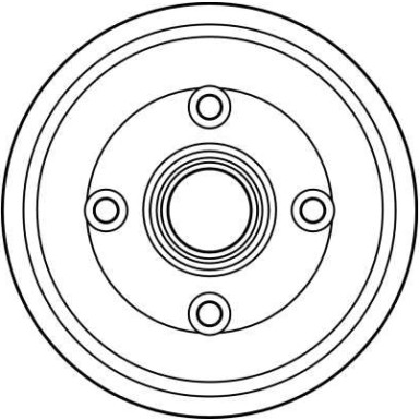 TRW | Bremstrommel | DB4293