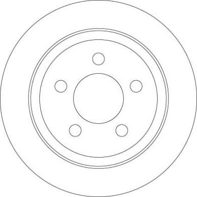 TRW | Bremsscheibe | DF6386