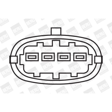 BorgWarner (BERU) | Zündspule | ZS304