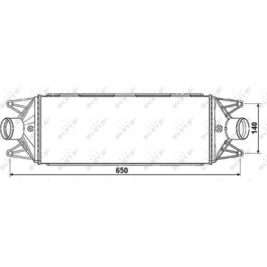 NRF | Ladeluftkühler | 30241