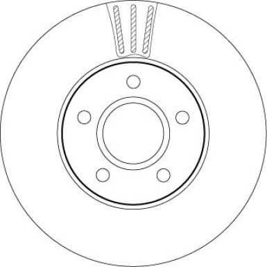 TRW | Bremsscheibe | DF4465