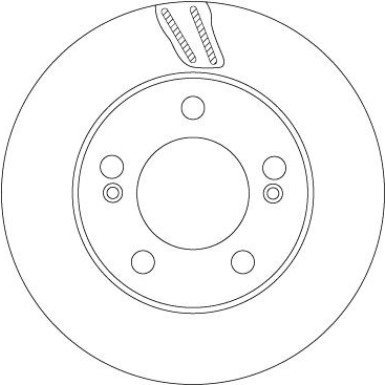 TRW | Bremsscheibe | DF6876