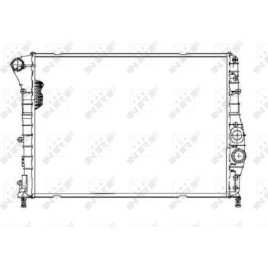 NRF | Kühler, Motorkühlung | 53203