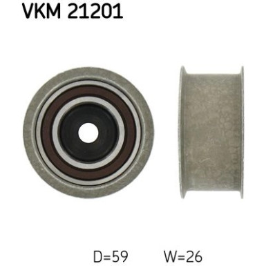 SKF | Umlenk-/Führungsrolle, Zahnriemen | VKM 21201