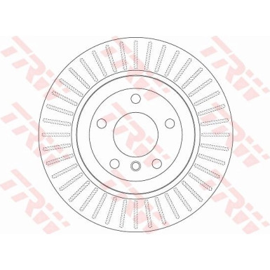 TRW | Bremsscheibe | DF6299