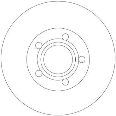 TRW | Bremsscheibe | DF4239