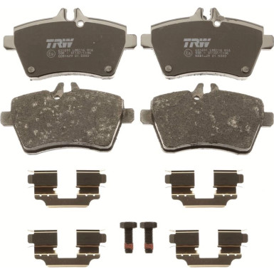 TRW | Bremsbelagsatz, Scheibenbremse | GDB1629