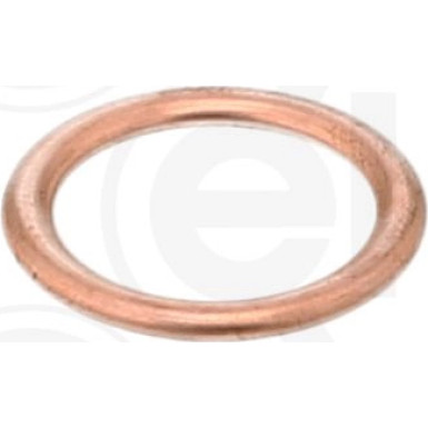 ELRING 813.052 Dichtring 16 x 2 mm, C-Form, Kupfer, DIN/ISO 7603