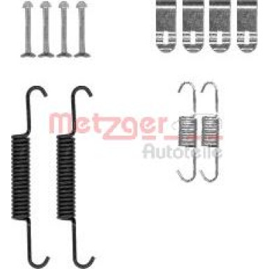 Metzger | Zubehörsatz, Feststellbremsbacken | 105-0881