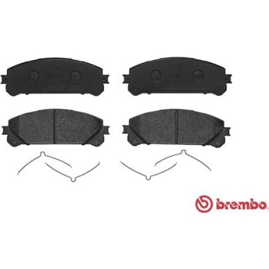 Brembo | Bremsbelagsatz, Scheibenbremse | P 83 145