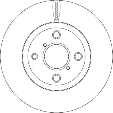 TRW | Bremsscheibe | DF4842