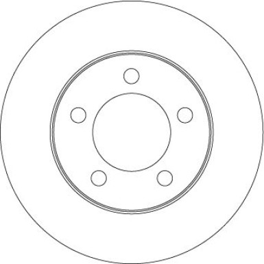 TRW | Bremsscheibe | DF2816S