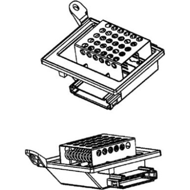 Mahle | Widerstand, Innenraumgebläse | ABR 86 000P