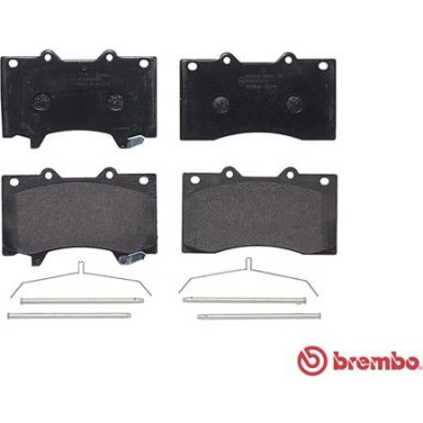 Brembo | Bremsbelagsatz, Scheibenbremse | P 56 081