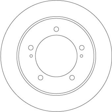 TRW | Bremsscheibe | DF7839