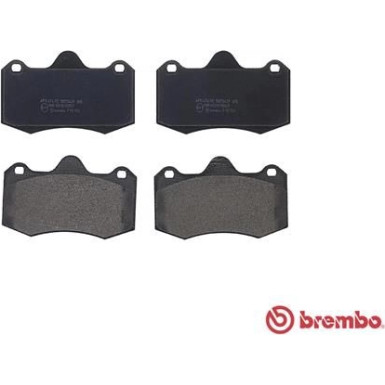 Brembo | Bremsbelagsatz, Scheibenbremse | P 85 134