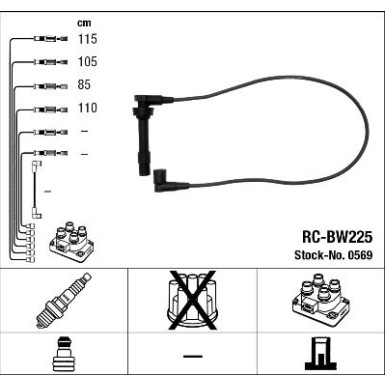 NGK | Zündleitungssatz | 0569
