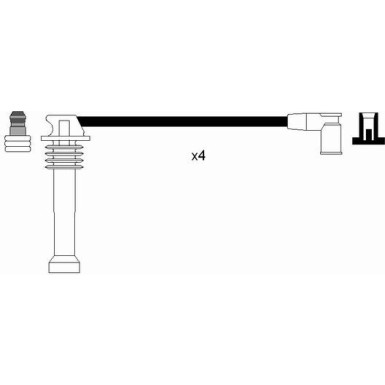 NGK | Zündleitungssatz | 6984