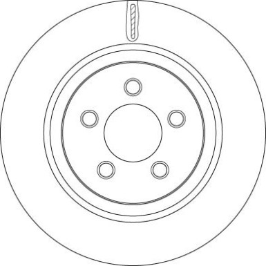 TRW | Bremsscheibe | DF6263