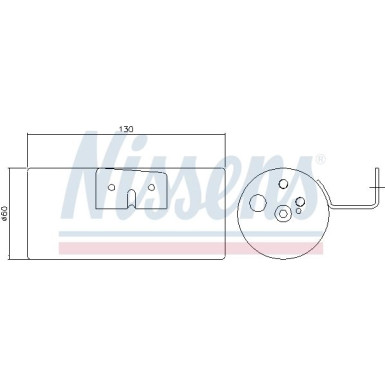 Nissens | Trockner, Klimaanlage | 95232