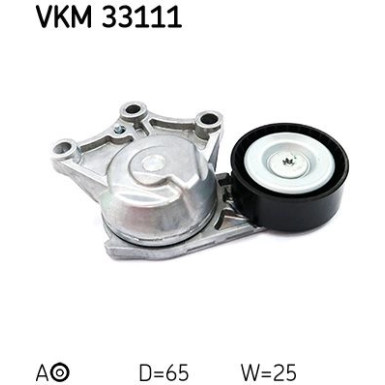 SKF | Spannrolle, Keilrippenriemen | VKM 33111