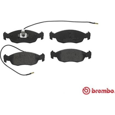 Brembo | Bremsbelagsatz, Scheibenbremse | P 61 054