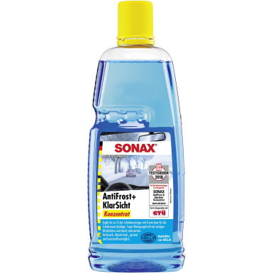 SONAX | Frostschutz, Scheibenreinigungsanlage | 1000ml Konzentrat | 03323000