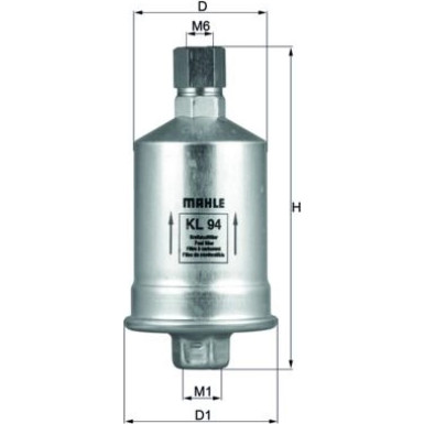 Knecht | Kraftstofffilter | KL 94