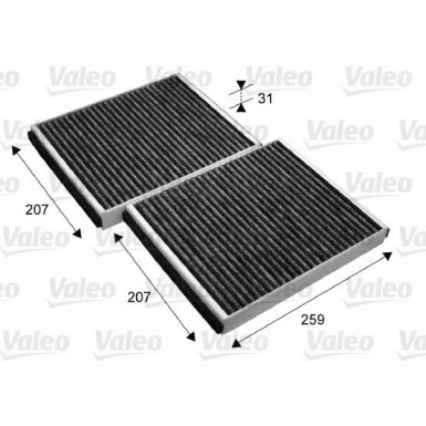 Valeo | Filter, Innenraumluft | 715690