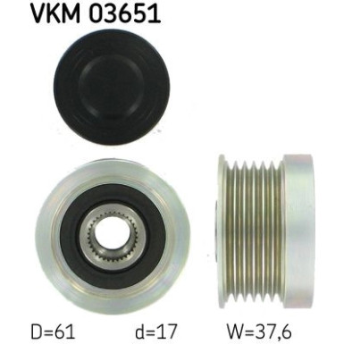 SKF | Generatorfreilauf | VKM 03651