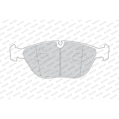 Ferodo | Bremsbelagsatz, Scheibenbremse | FDB1001 Ferodo | Bremsbelagsatz, Scheibenbremse | FDB1001