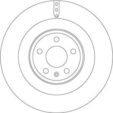 TRW | Bremsscheibe | DF6343S