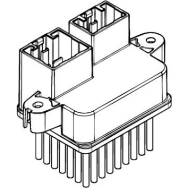 Mahle | Regler, Innenraumgebläse | ABR 107 000P