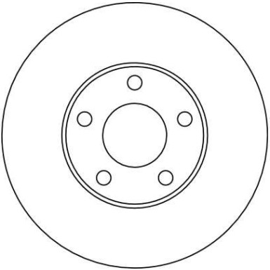 TRW | Bremsscheibe | DF4045