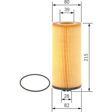 BOSCH 1 457 429 107 Ölfilter