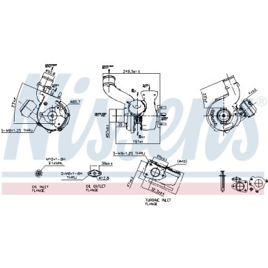 Nissens | Lader, Aufladung | 93111