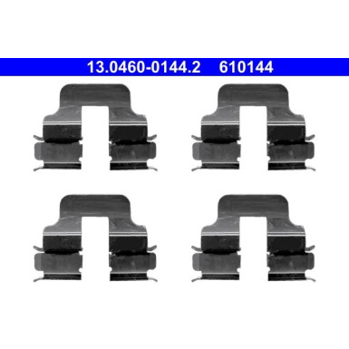 ATE | Zubehörsatz, Scheibenbremsbelag | 13.0460-0144.2