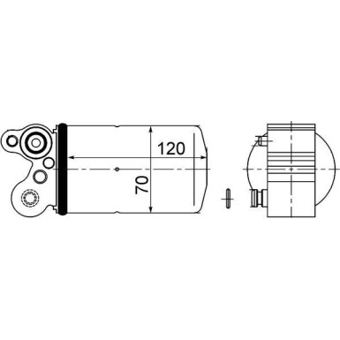 Mahle | Trockner, Klimaanlage | AD 101 000S